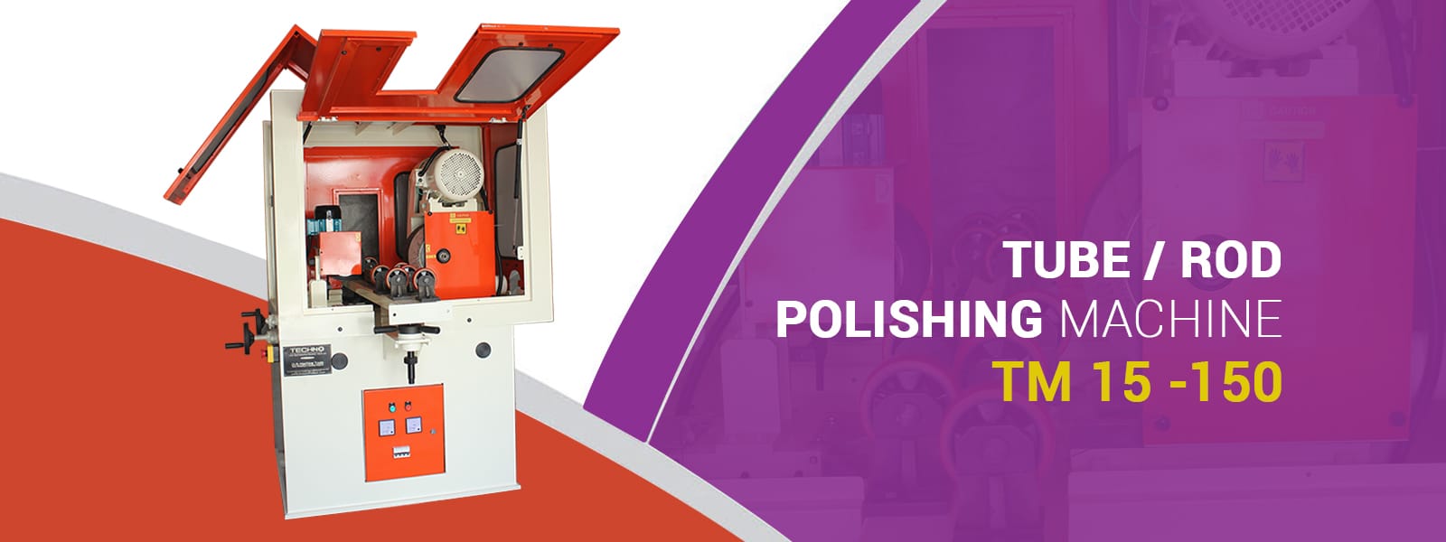 tube/rod polishing machine tm 15-150